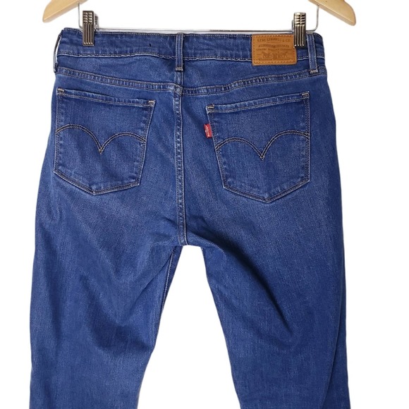 Levi's 711 Suze 29 Skinny Big E Premium Denim Stretchy Skinny Leg Jeans - Picture 4 of 6